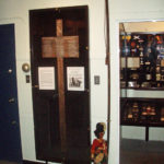 Seaforth Museum - WWI battlefield cross inside door.