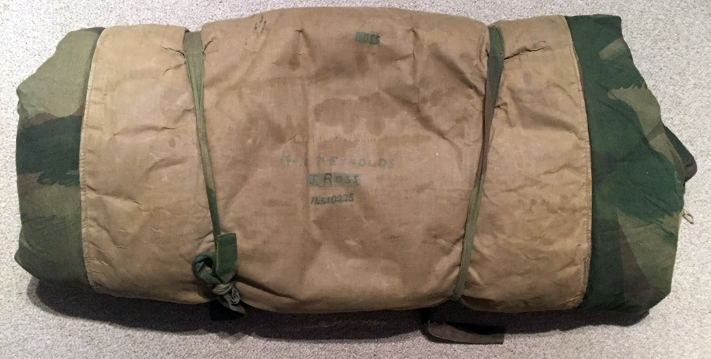 1942 British Airborne Sleeping Bag named Pte ROSS Signaller 3 Para Bde ...