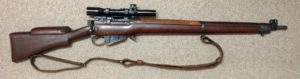 Lee-Enfield No. 4 MK. I* (T) Long Branch Canadian made sniper rifle 71L0555