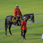 "They are watching ..." The officer Commanding and a Ride Master watching the performance. (D7100a 290)