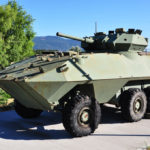 Canadian Army armoured car called a "COUGAR" AVGP