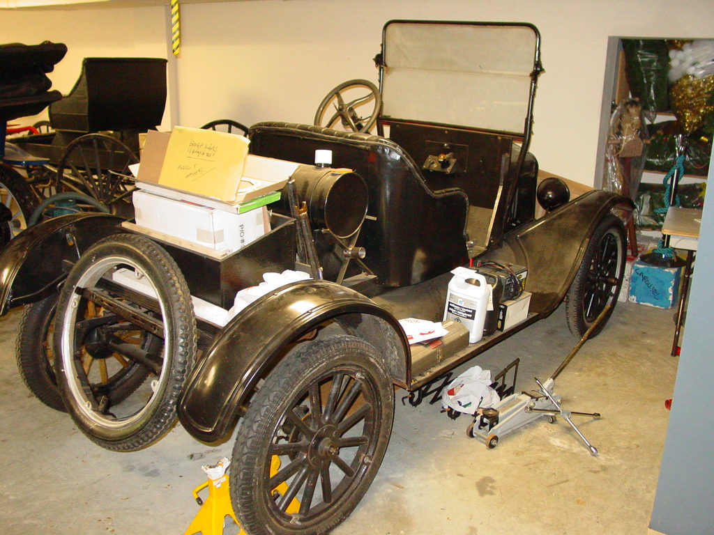 Circa 1922 Ford Model T car.