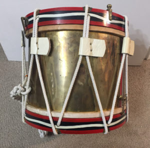 Drum, Seaforth Highlanders - Scotland Souvenir painting not service. Back.