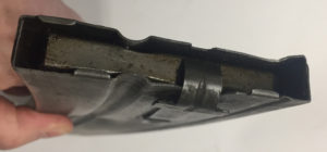 Magazine for Johnson M1941 LMG, as used by USMC and FSSF, pinned