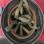 British Airborne Helmet MK II 1944 found in Scotland - insides