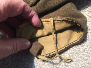 No3 COMMANDO blouse named to J R BRUCE Jr