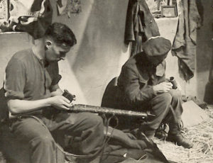 Sniper and observer cleaning kit British WWII . date and place unknown.