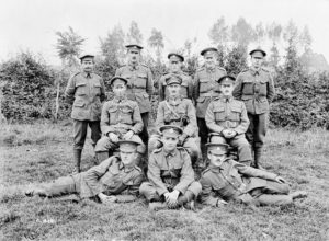 Brigade Scouts 1st Canadian Infantry Brigade (L&AC MIKAN 3520982)