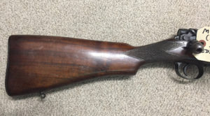 M1917 sporterized by BSA - right side of butt.