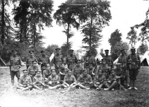 Scouts & sniper Unidentified Bn CEF August 1916 (L&AC MIKAN 3405952)