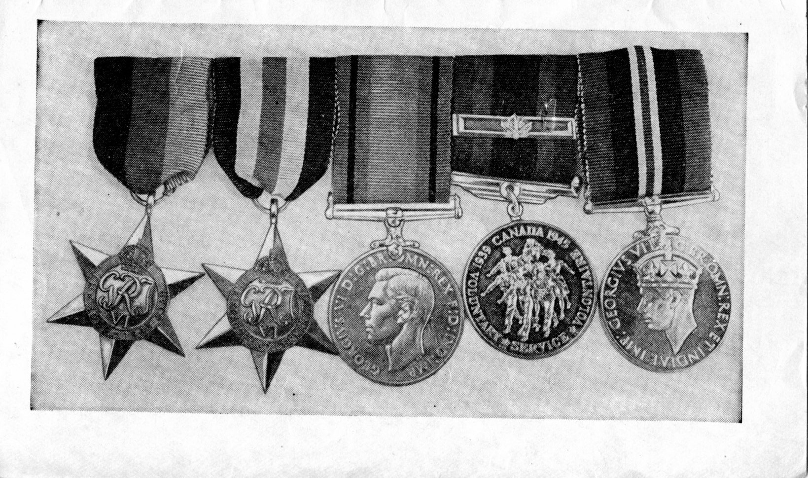 Page 11 - Information regarding mounting and wearing of decorations, campaign stars and medals, published by the Department of Veterans Affairs Canada circa 1945.
