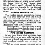 Page 7 - Information regarding mounting and wearing of decorations, campaign stars and medals, published by the Department of Veterans Affairs Canada circa 1945.