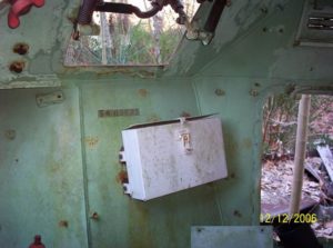 54-82572 CAR number inside compartment James McNeely NC USA