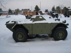 Ferret 54-82568at CFB Petawawa Museum, November 2007 (Colin M. Stevens photo)