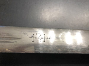 Scottish Broadsword marked ANDREA FERARA in the Colin MacGregor Stevens Collection