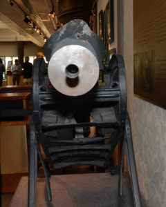 German M.G. 08 serial number 8508c on display at The Military Museums in Calgary, Alberta. Canada, June 2019. Photo by Colin MacGregor Stevens.