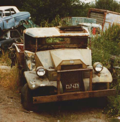 CMP F-8 as found in Surrey BC junkyard