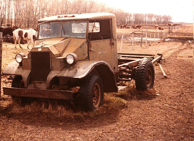 CMP F15 Cab 11 as found in cow pasture in Saskatchewan in 1979.