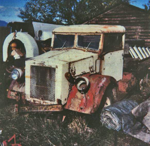 Pilot Model Chevrolet 15 Cwt 1938 vintage as found by Albert Siemons in B.C.