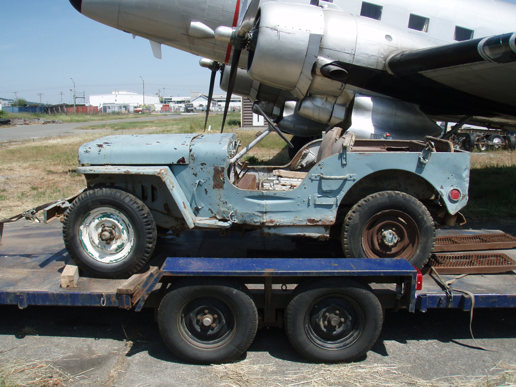 Willys MB-BRT (British Contract) serial number MB127345 as found 2007-06-04 port side (CMS P6030003)