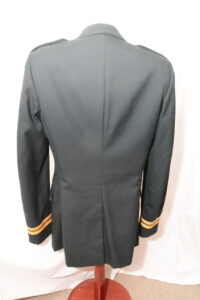 Coat Mans Service Fress Dark Green 1985 CAPTAIN rank (2