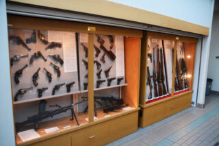 12 Service Battalion Museum 2020 - Small Arms Display