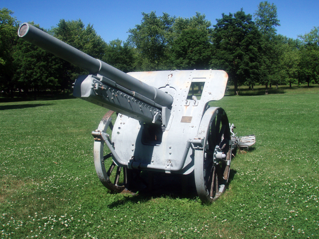 Field Gun SN 201 captured by 7 Bn CEF at VIMY RIDGE now at NOTL