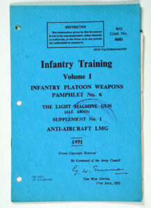 Anti-Aircraft LMG WO Code 8683 1951