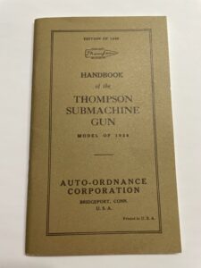 Manual - Thompson Submachine Gun