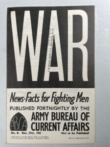 WAR 8 WWII mini-magazine