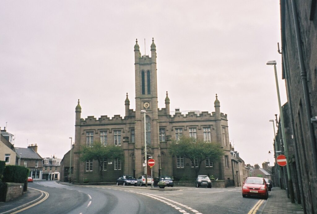 An old school in Brechin.