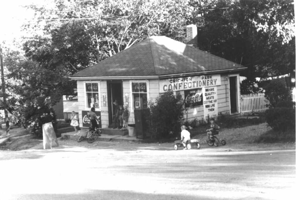 Crichton Park Confectionery Dartmouth NS mid-1960s_