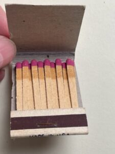 WWII American book of matches BUY WAR BONDS