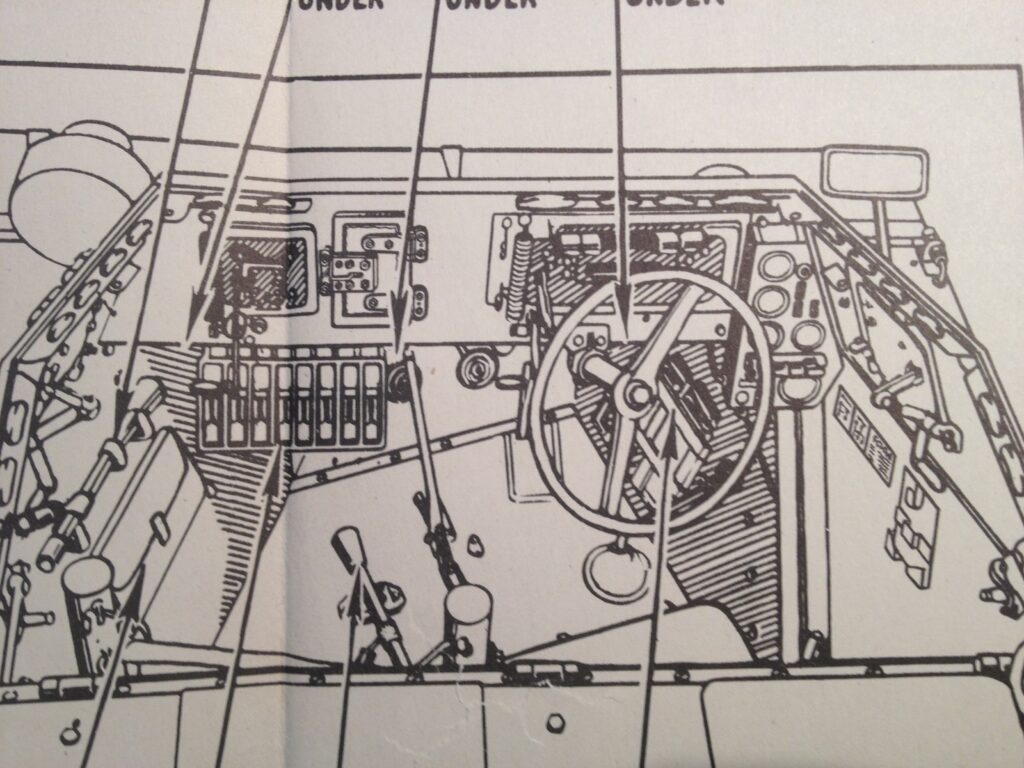 Canadian Ford LYNX Scout Car crew compatment