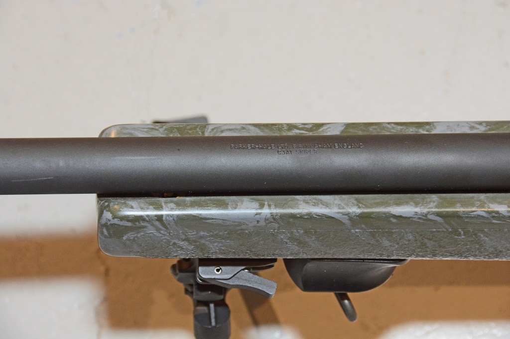 Original C3A1 sniper rifle - CFB Borden Base Museum