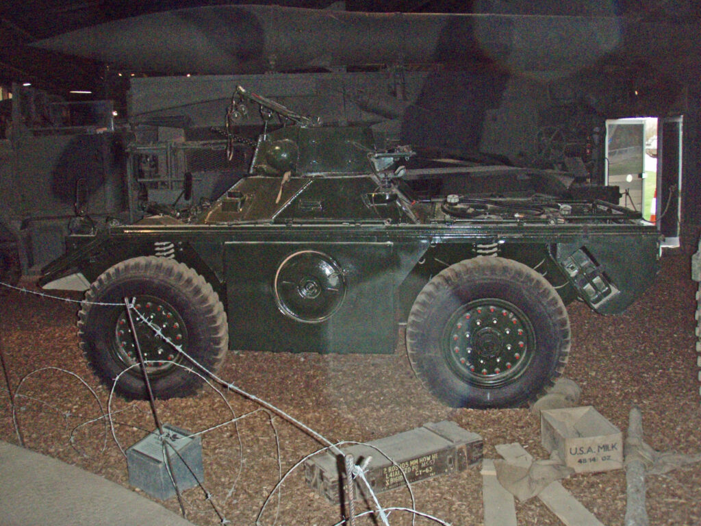 Big Wheel Ferret Mark 4 at IWM Duxford