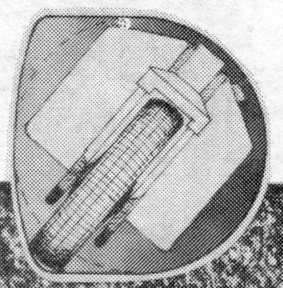 Welbike in container - cross-section view 