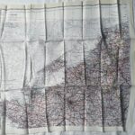 Cloth Escape Maps WWII (4) MI-9 NWE Map C on front