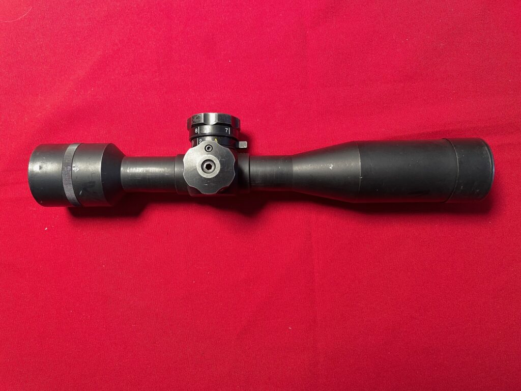 Unertl 10X C3 sniper scope - right side - Colin Stevens' Collection