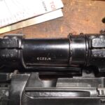 L42A1 - L1A1 scope markings OS 2429 GA serial number last digit is there, just not highlighted.
