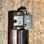L42A1 - Bolt head showing 19 Ton proof marking