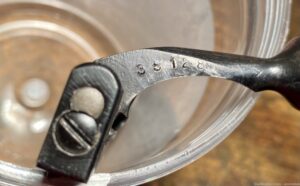 L42A1 - Serial number on bolt handle.