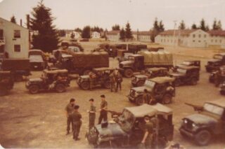 1976 - BCR (DCO) at MILCON at Fort Lewis, WA, USA. M38A1 CDN2 &/or CDN3 Jeeps, M135 CDN "Deuce and a Halfs", 5/4 Tons etc. - by Manfred Harder. 1976 - BCR (DCO) at MILCON at Fort Lewis, WA, USA. M38A1 CDN2 &/or CDN3 Jeeps, M135 CDN "Deuce and a Halfs", 5/4 Tons etc. - by Manfred Harder.