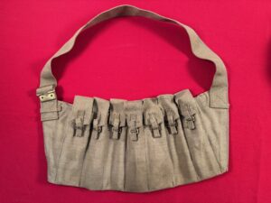 Sten Gun Bandolier 1944 British & Canadian Airborne issue  - front