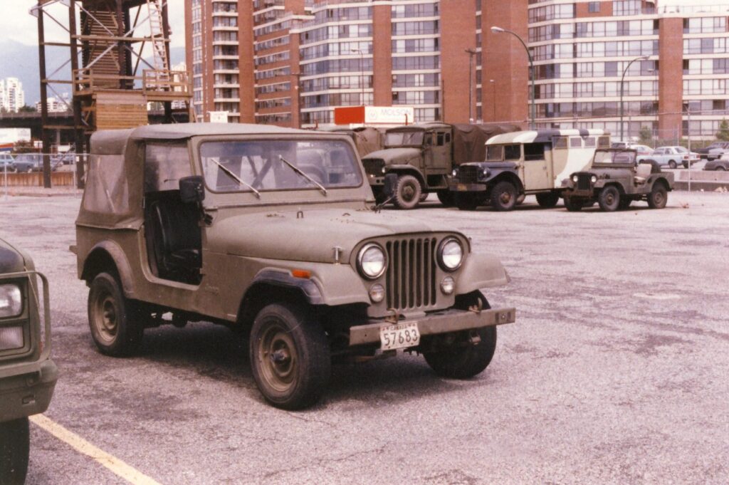 CJ-7 57683 at Seaforth Armoury 