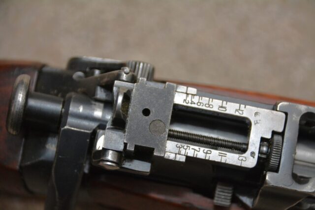 Long Branch 1941 with 1942 barrel all matching 1L314 - Backsight Mk.I showing markings LB and C/|