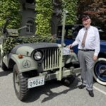 Colin Stevens with his 1971 M38A1 CDN3 Jeep CFR 71-09062, Summer 2026