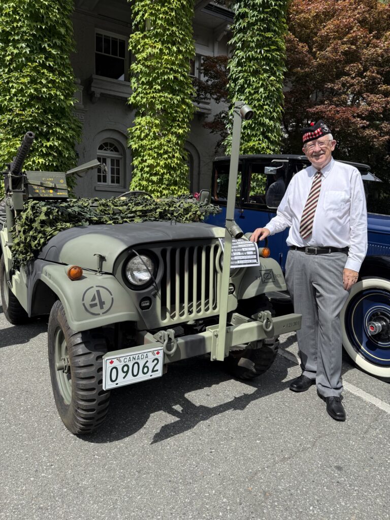Colin Stevens woth his 1971 M38A1 CDN3 Jeep CFR 71-09062, Summer 2026