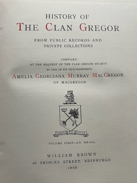 History-of-Clan-Gregor-by-Amelia-MacG-publ-1898-1901-4